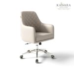KG Comfort Desk Chair : Off White Colour