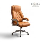 Kadara Exclusive Boss Chair - Brown Colour